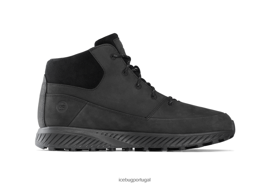 calçados BH2FVB116 homens Icebug biosol larvik verdadeiro Preto