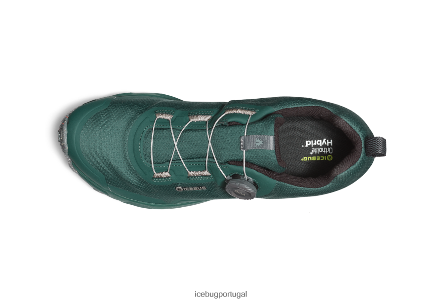 calçados BH2FVB83 homens Icebug rover rb9x gtx azul-petróleo/pedra