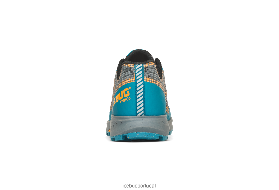 calçados BH2FVB58 homens Icebug pytho6 rb9x petróleo/laranja