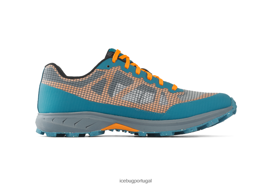 calçados BH2FVB58 homens Icebug pytho6 rb9x petróleo/laranja