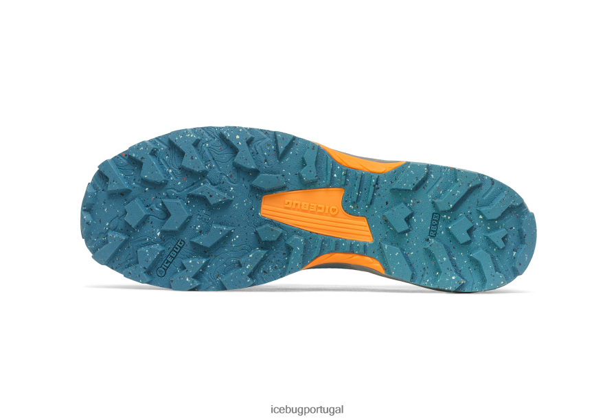 calçados BH2FVB58 homens Icebug pytho6 rb9x petróleo/laranja