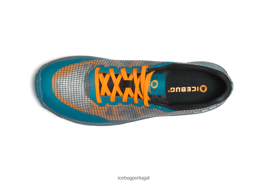 calçados BH2FVB58 homens Icebug pytho6 rb9x petróleo/laranja