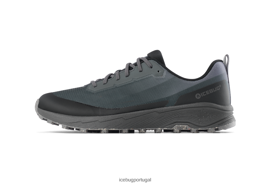 calçados BH2FVB67 homens Icebug horizonte rb9x preto/granito