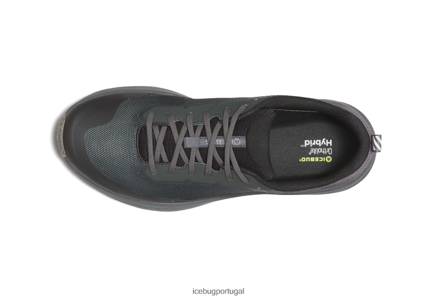 calçados BH2FVB67 homens Icebug horizonte rb9x preto/granito