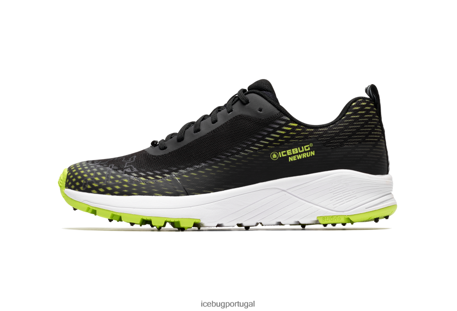 calçados BH2FVB75 homens Icebug novo bugrip preto/veneno