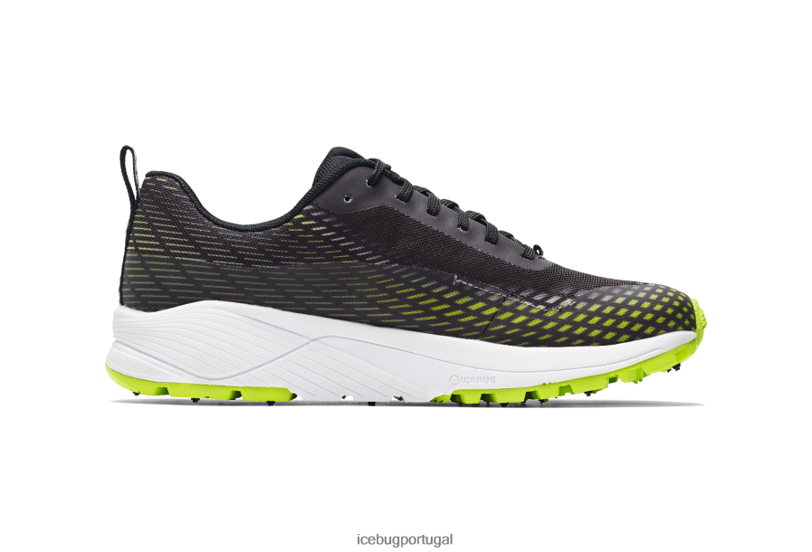 calçados BH2FVB75 homens Icebug novo bugrip preto/veneno