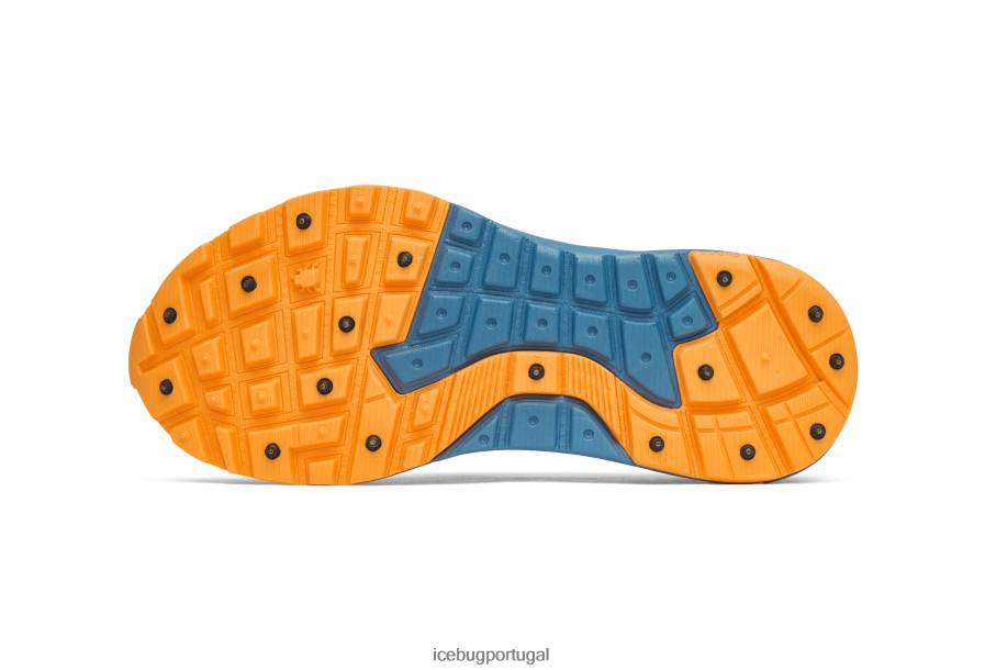 calçados BH2FVB76 homens Icebug novo bugrip névoa azul/laranja