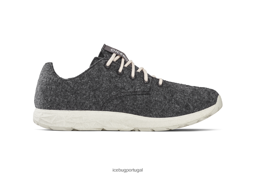 calçados BH2FVB24 mulheres Icebug eide rewool biosole cinza escuro
