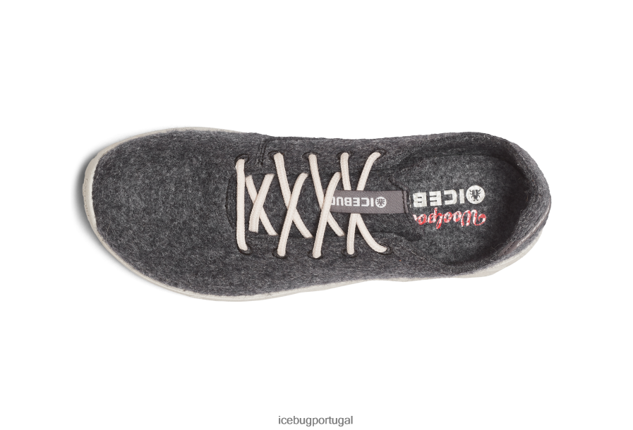 calçados BH2FVB24 mulheres Icebug eide rewool biosole cinza escuro
