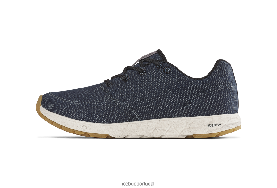 calçados BH2FVB33 mulheres Icebug reutilizar biosol v1 aço azul