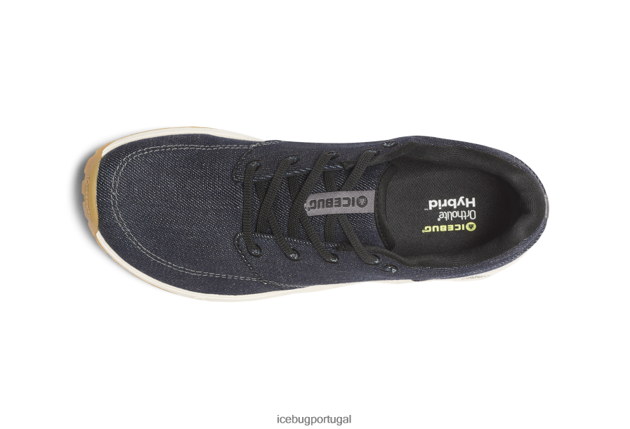 calçados BH2FVB33 mulheres Icebug reutilizar biosol v1 aço azul