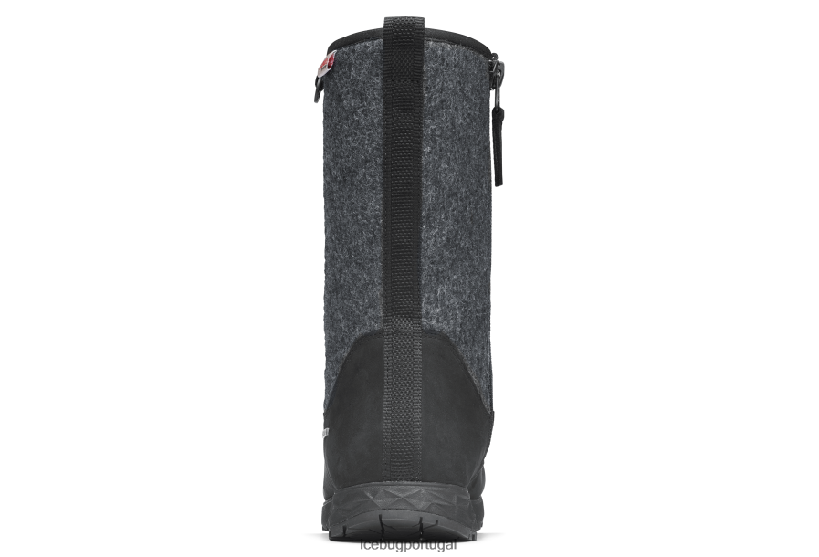 calçados BH2FVB43 mulheres Icebug grove lã michelin bugdri cinza escuro