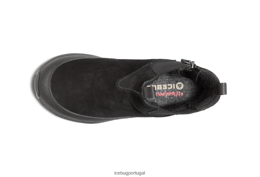 calçados BH2FVB48 mulheres Icebug hova michelin preto