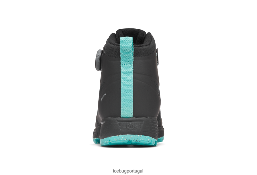 calçados BH2FVB51 mulheres Icebug rover mid rb9x gtx preto/menta