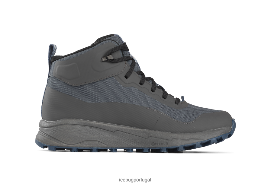 calçados BH2FVB54 mulheres Icebug haze mid biosole gtx cinza turfa