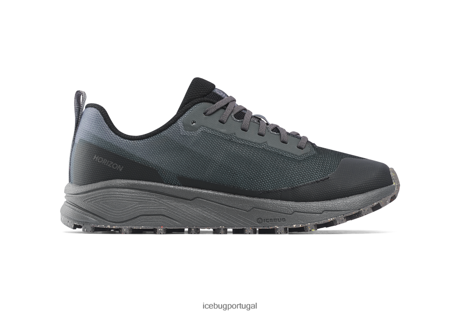 calçados BH2FVB10 mulheres Icebug horizonte rb9x preto/granito