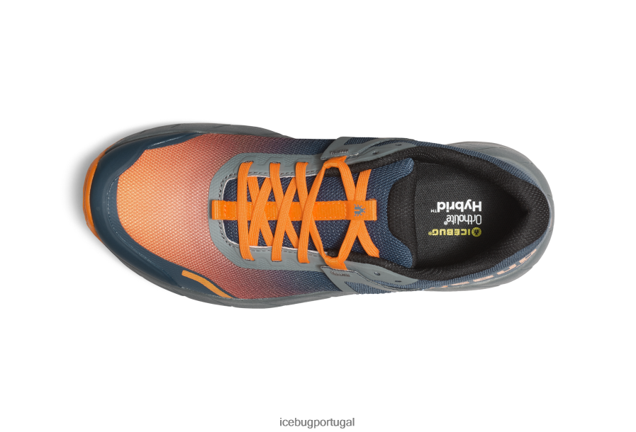calçados BH2FVB13 mulheres Icebug arcus bugrip céu noturno/laranja