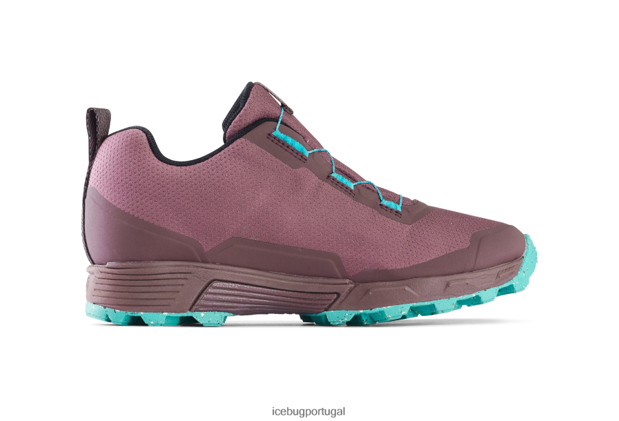 calçados BH2FVB15 mulheres Icebug rover rb9x gtx ameixa em pó/hortelã