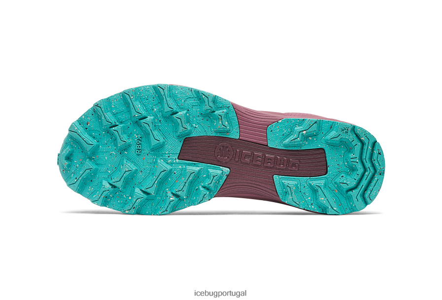 calçados BH2FVB15 mulheres Icebug rover rb9x gtx ameixa em pó/hortelã