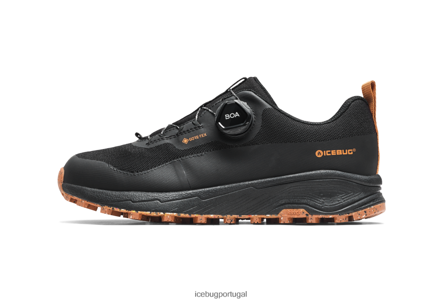calçados BH2FVB17 mulheres Icebug neblina rb9x gtx preto/bordo