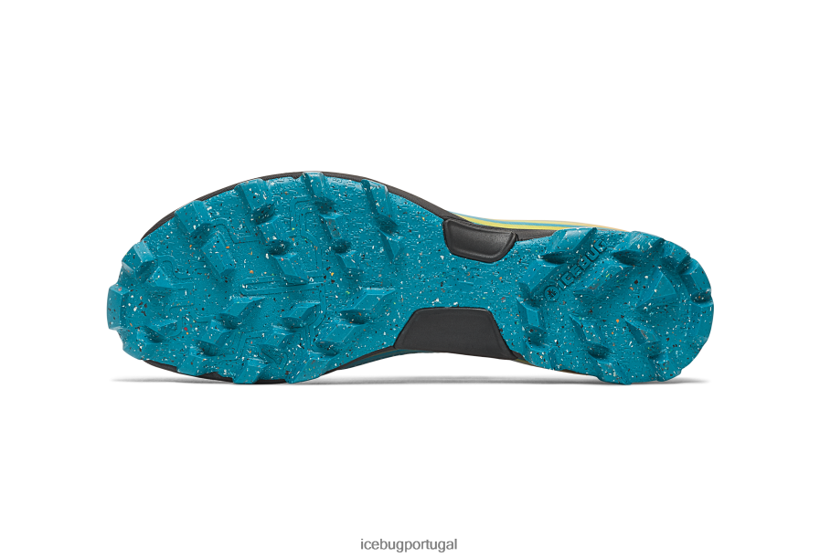 calçados BH2FVB7 mulheres Icebug aceleradas8 rb9x oceano/laranja