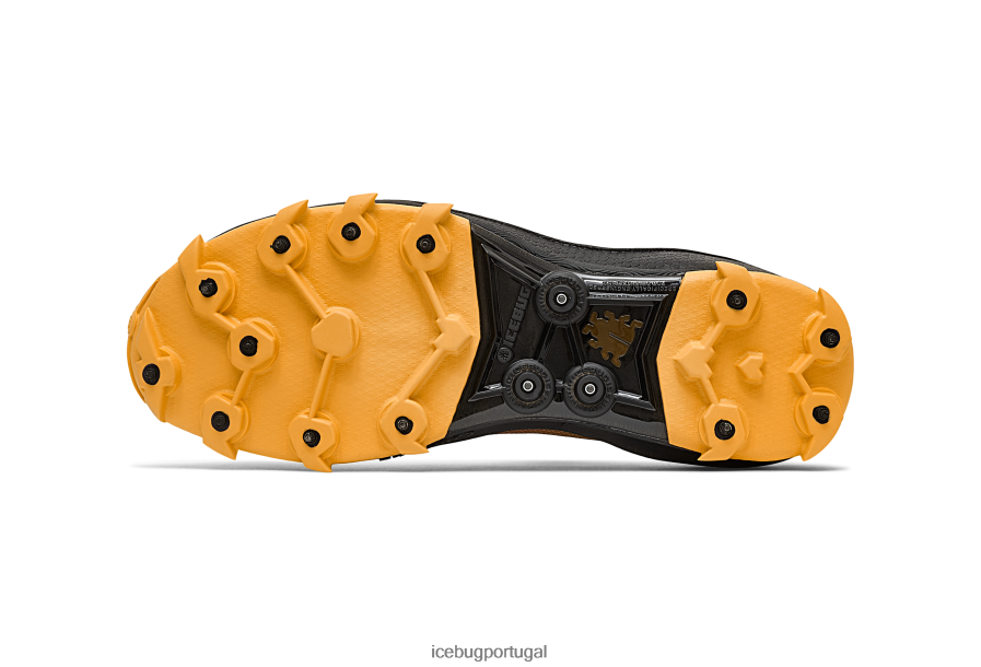 calçados BH2FVB9 mulheres Icebug zelo5 olx preto/laranja fogo